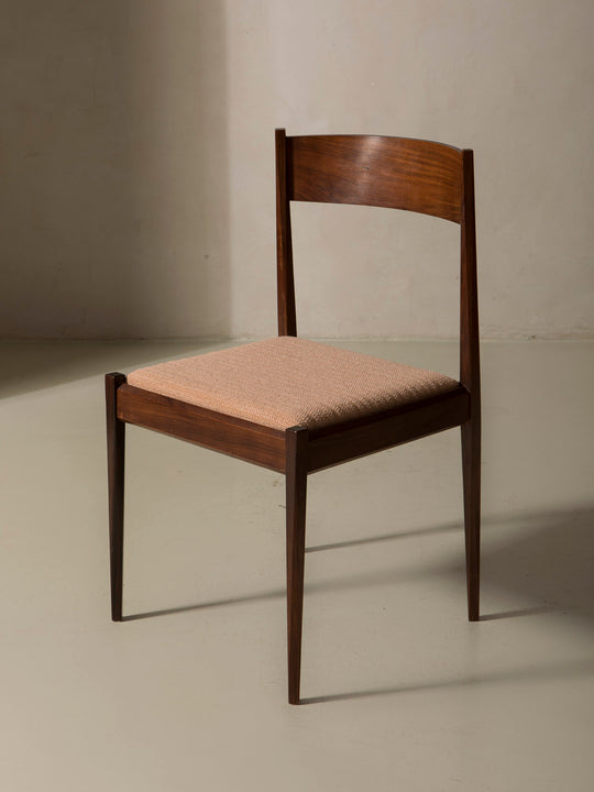 Juego de 6 sillas Palosanto años 50