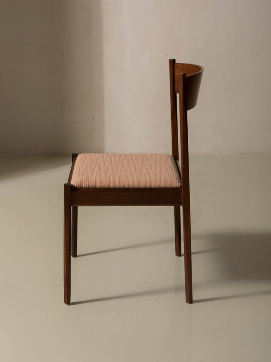 Juego de 6 sillas Palosanto años 50