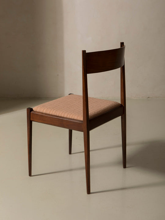 Juego de 6 sillas Palosanto años 50