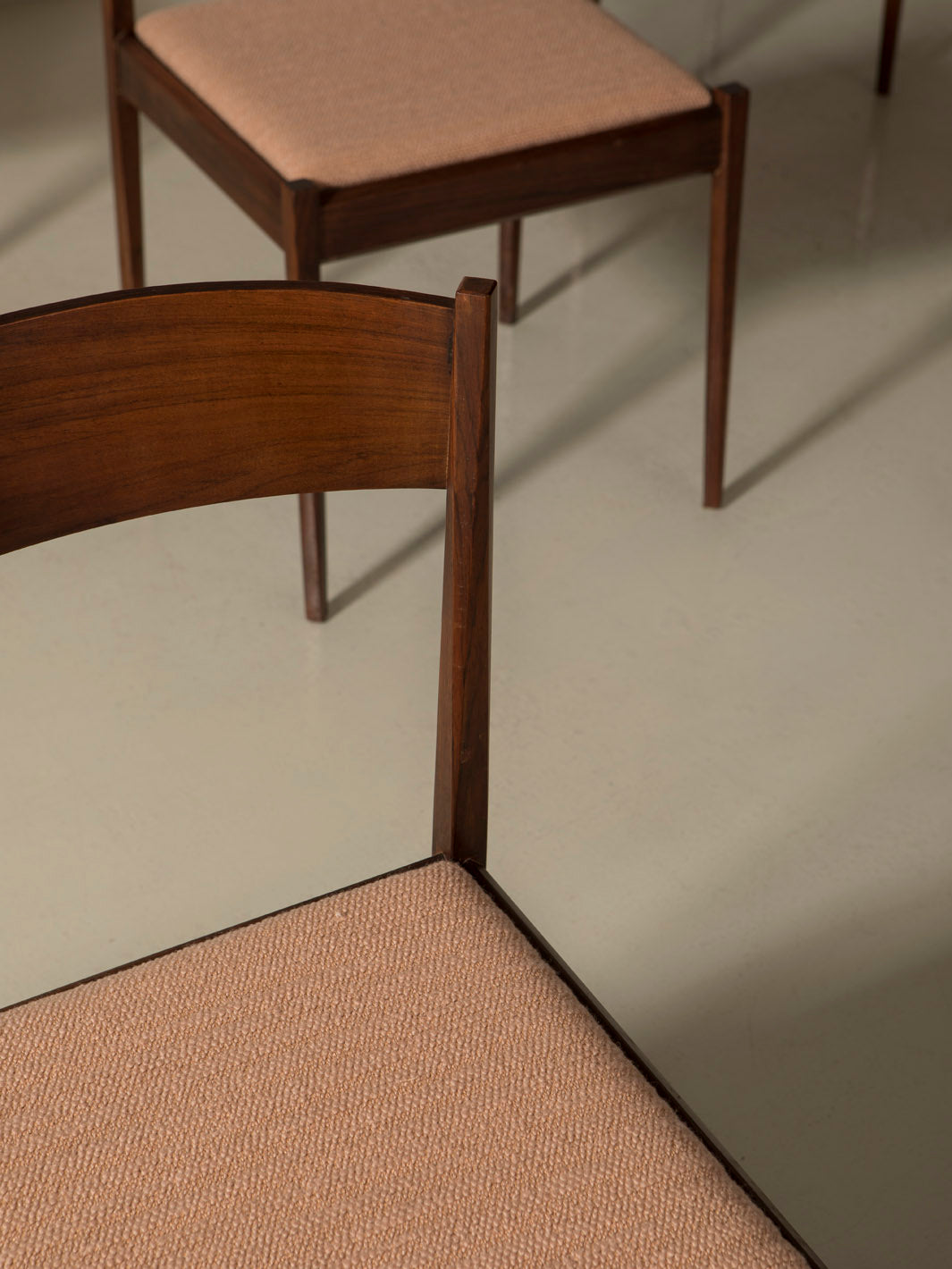 Juego de 6 sillas Palosanto años 50