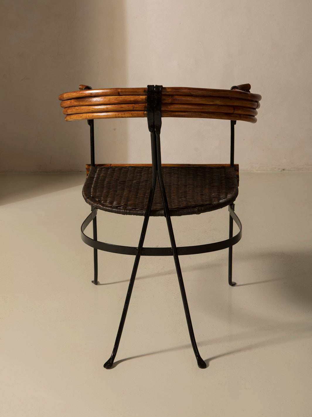 Pareja butacas bambú Italianas de los años 60