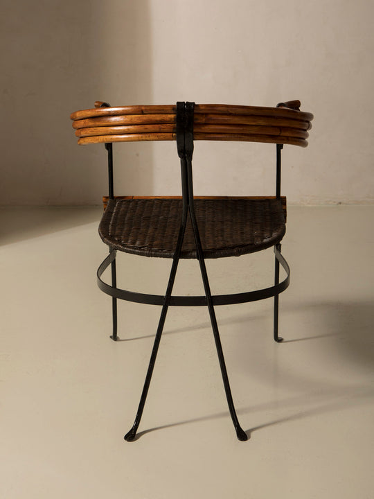 Pareja butacas bambú Italianas de los años 60