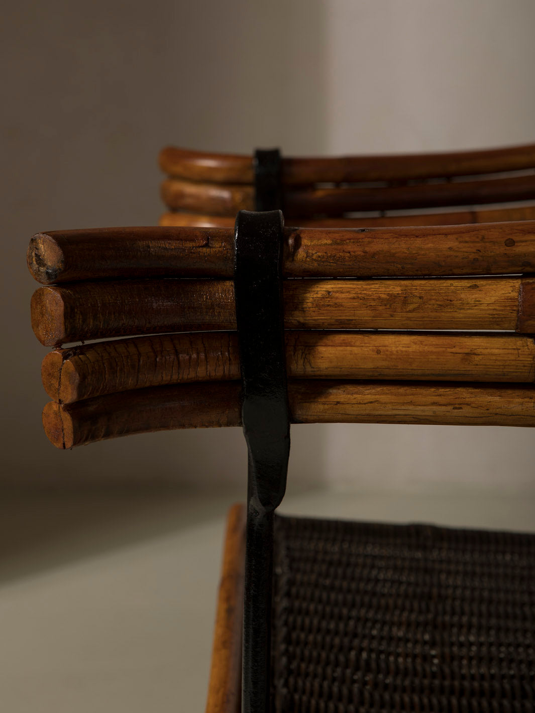 Pareja butacas bambú Italianas de los años 60