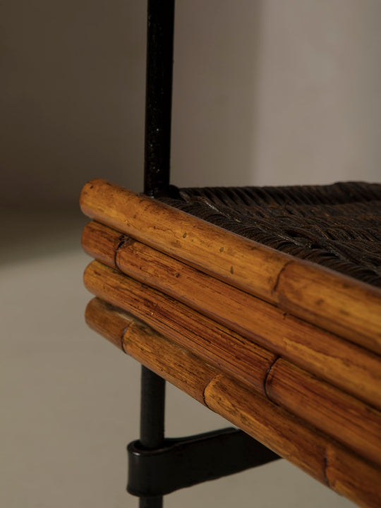 Pareja butacas bambú Italianas de los años 60