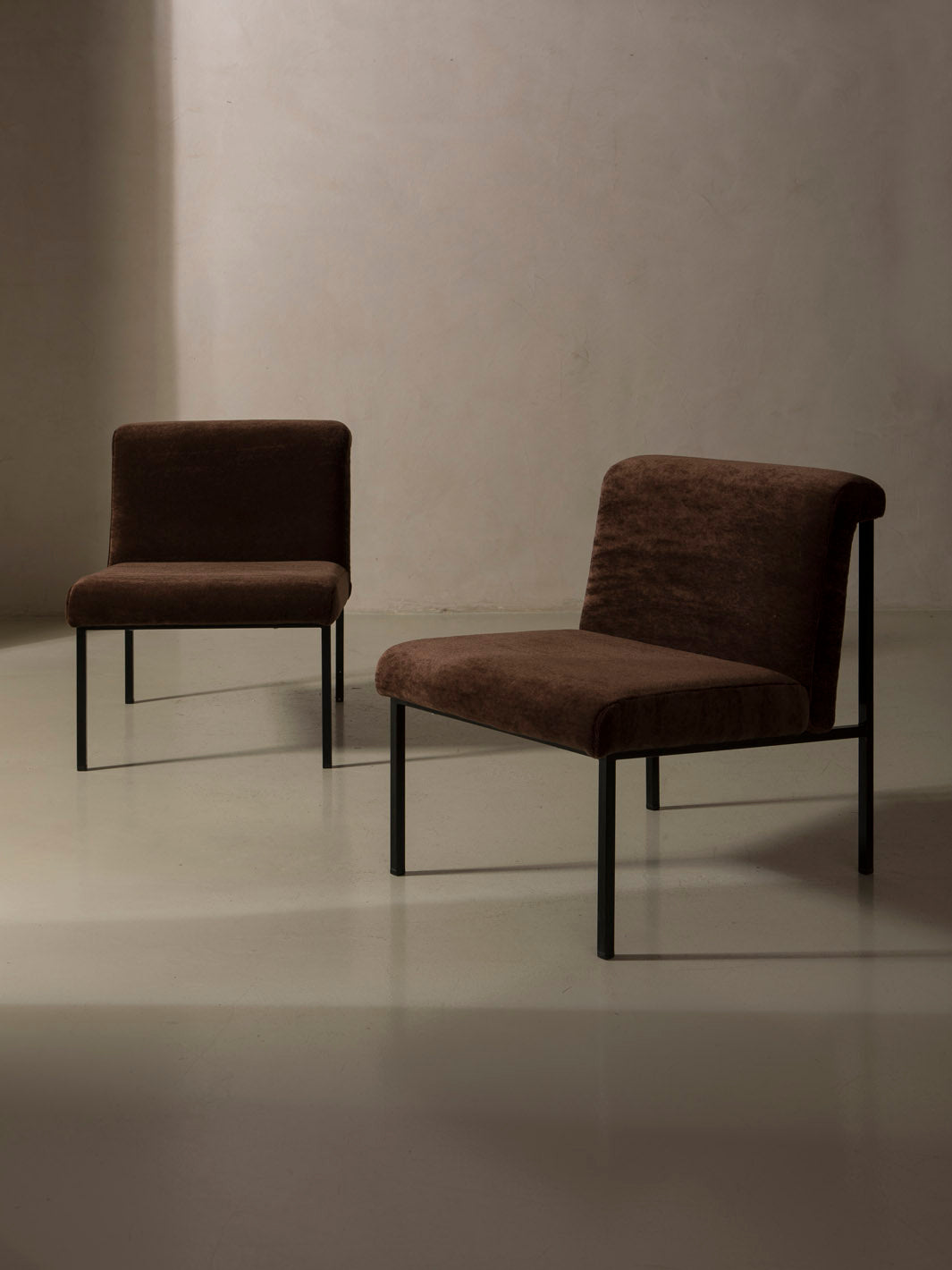 Pareja butacas Italianas Square años 70