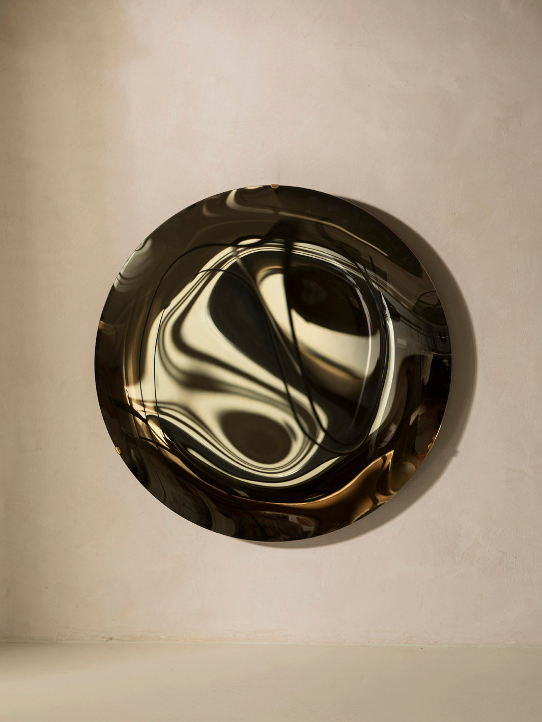 Espejo cóncavo bronce