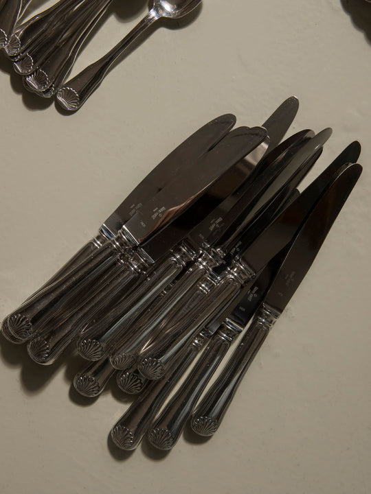 Cubertería francesa 12 personas años 40