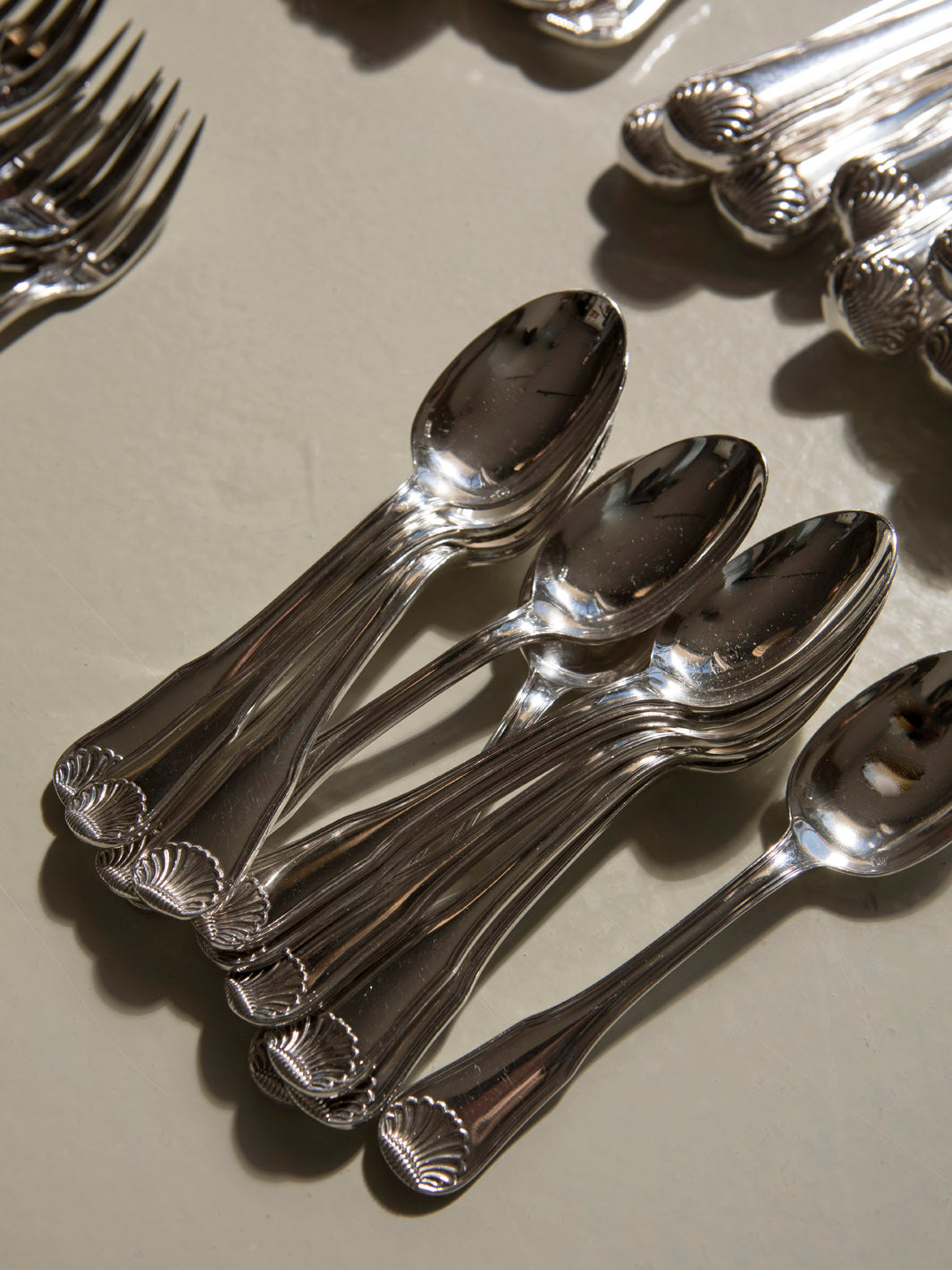 Cubertería francesa 12 personas años 40