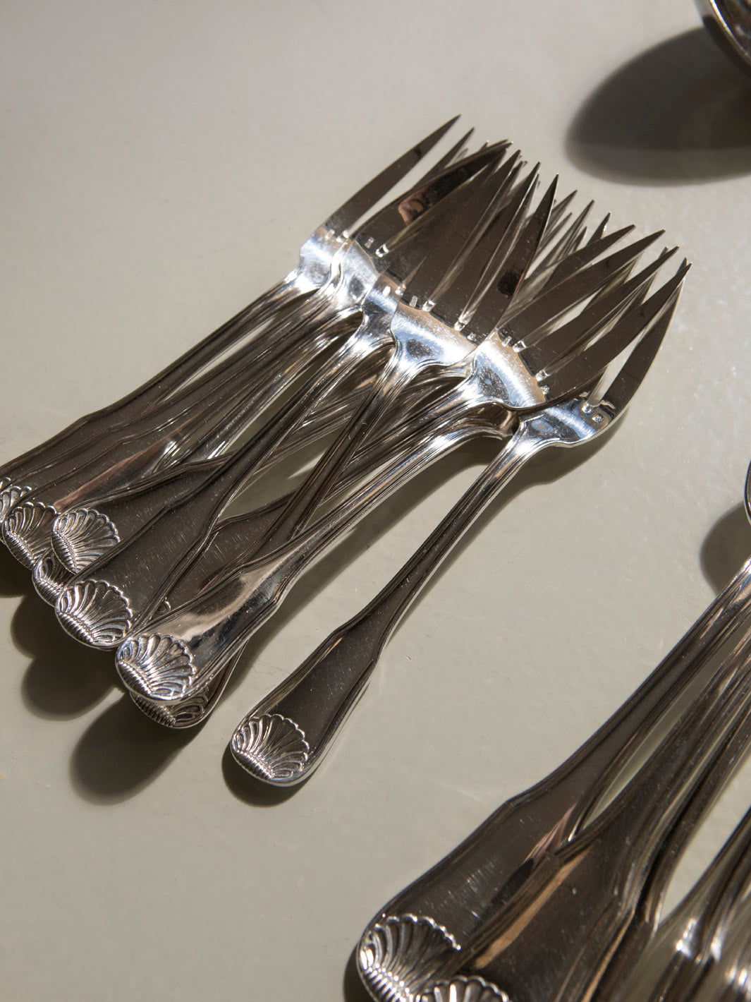 Cubertería francesa 12 personas años 40