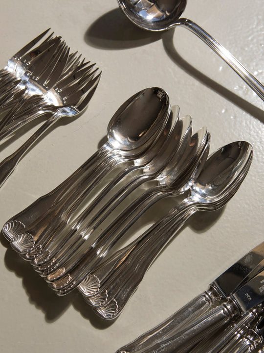 Cubertería francesa 12 personas años 40