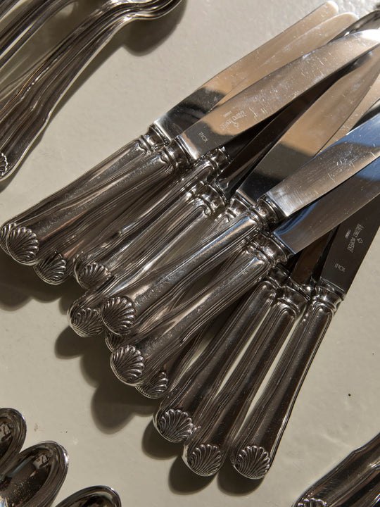 Cubertería francesa 12 personas años 40