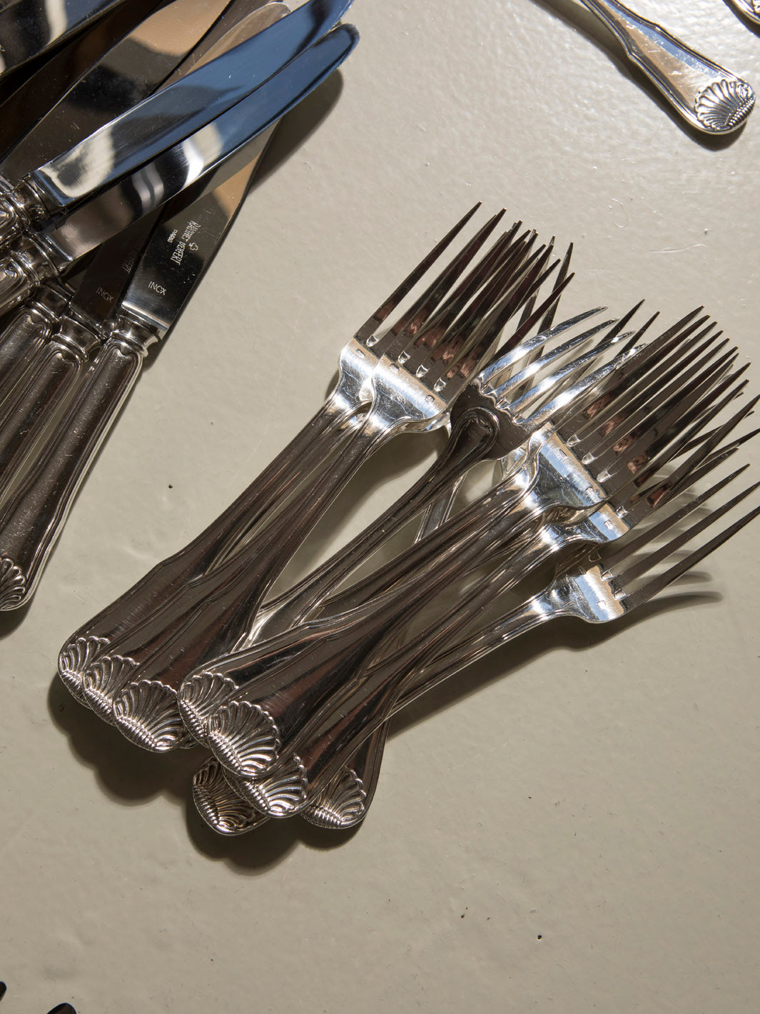 Cubertería francesa 12 personas años 40