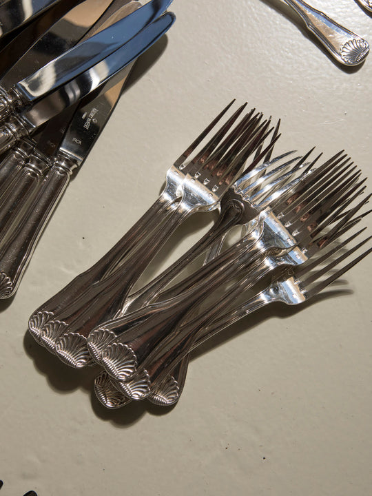 Cubertería francesa 12 personas años 40