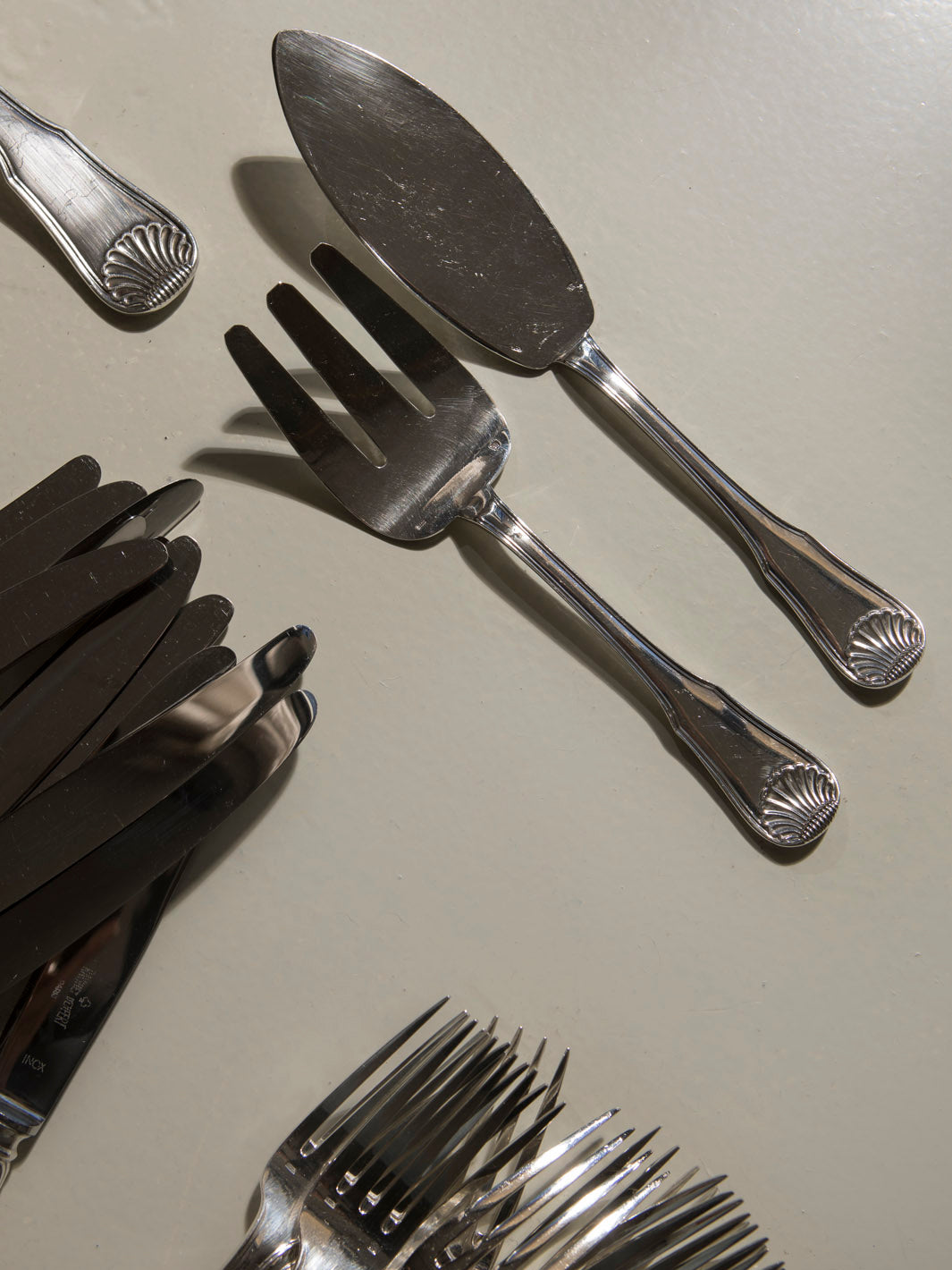 Cubertería francesa 12 personas años 40