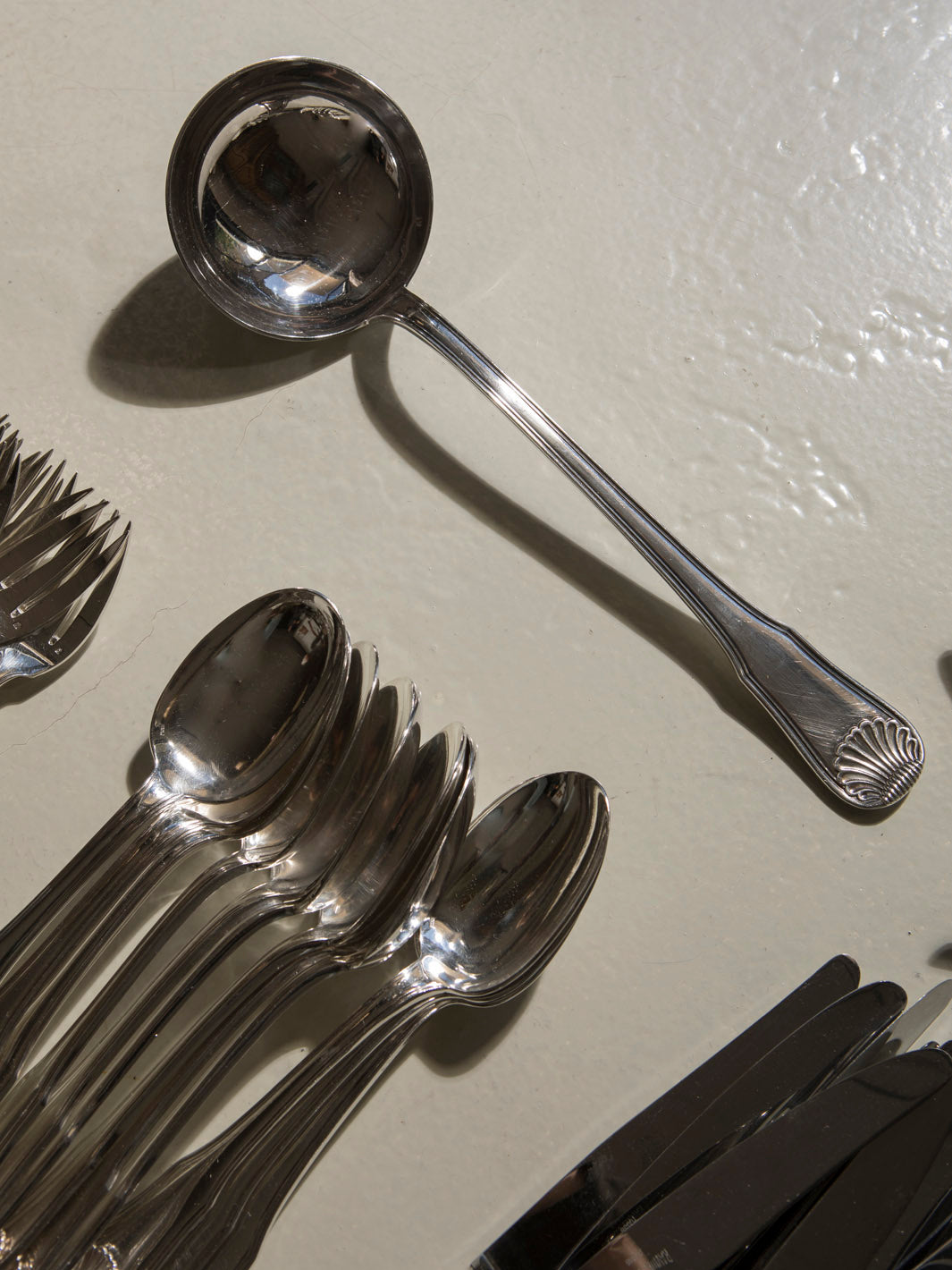 Cubertería francesa 12 personas años 40