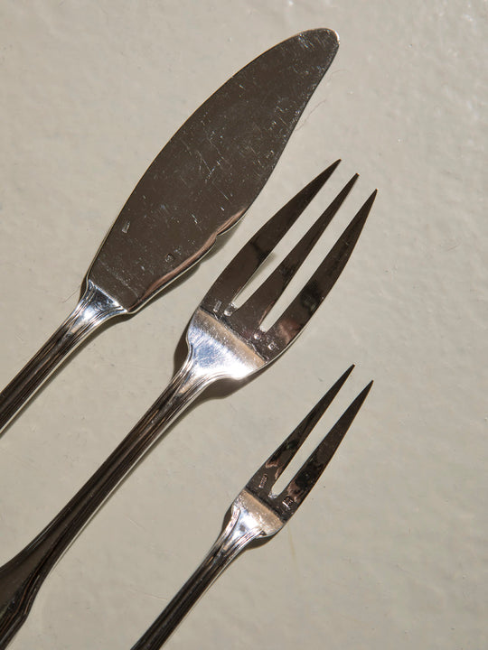 Cubertería francesa 12 personas años 40