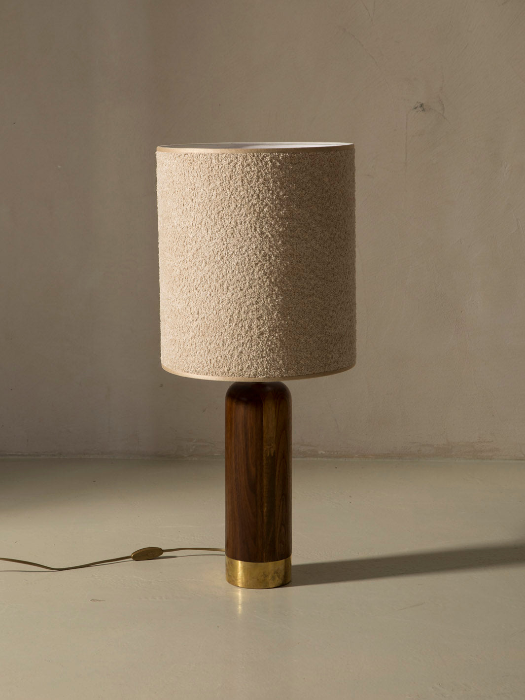 Lámpara fresno & latón Italia