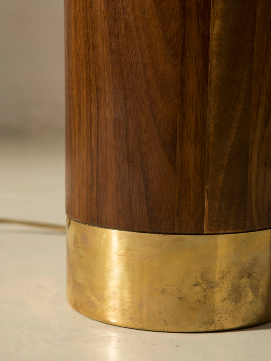 Lámpara fresno & latón Italia