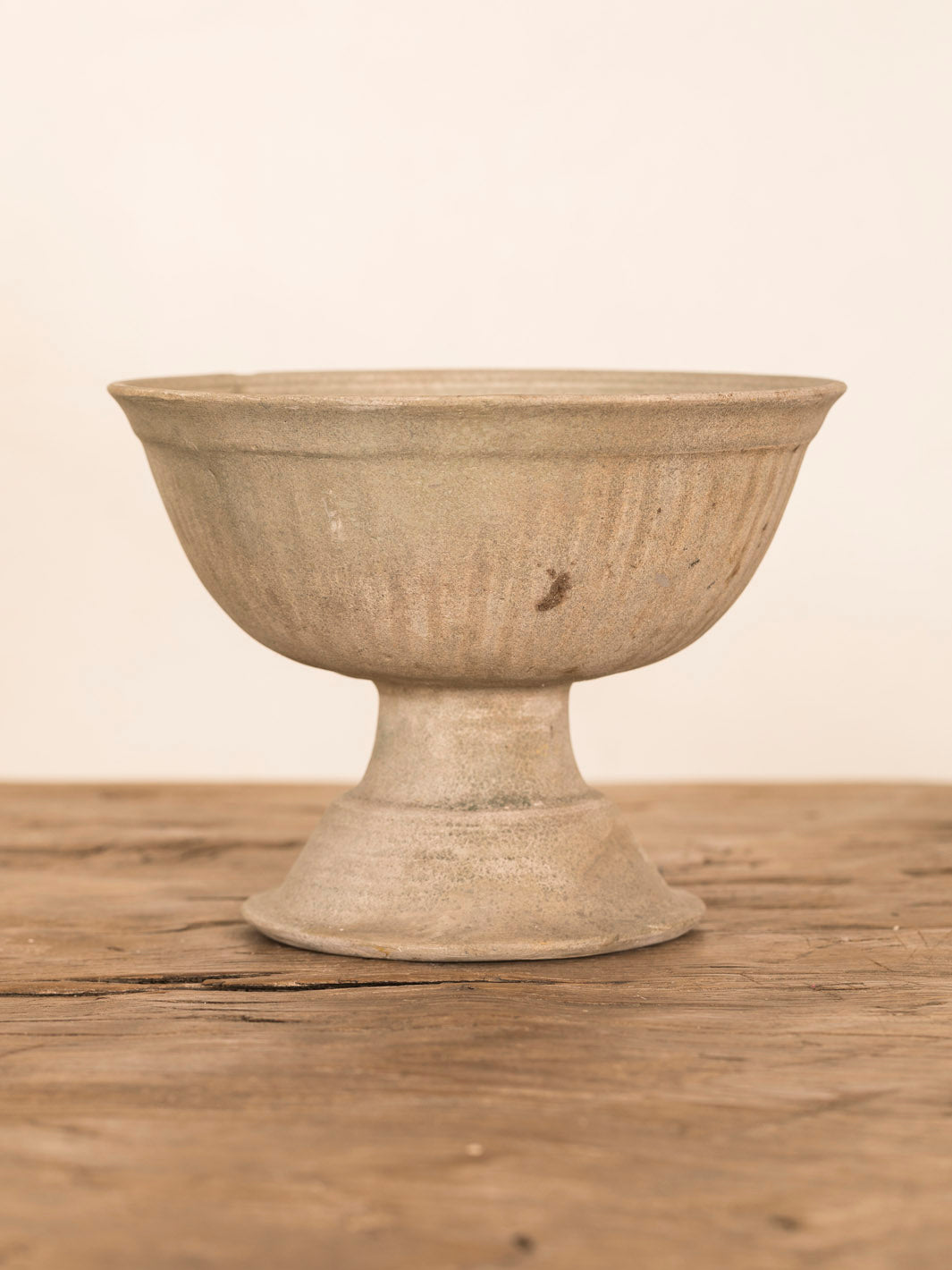 Sawankhalok Celadon pedestal cup