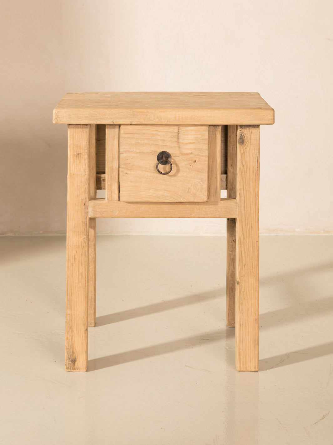 Elm bedside table 50 x 36 x 62