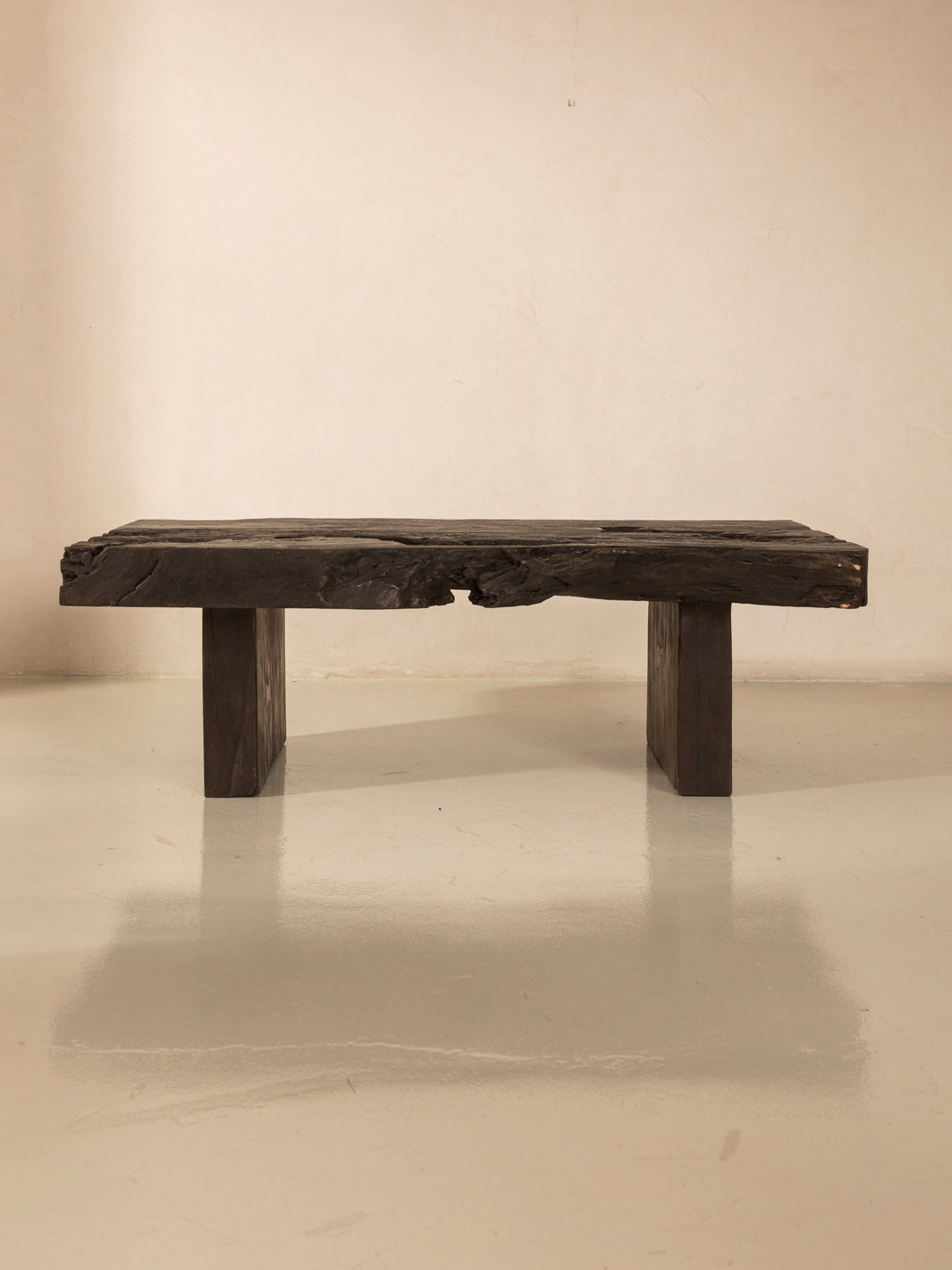 Yakisugi coffee table 130cm