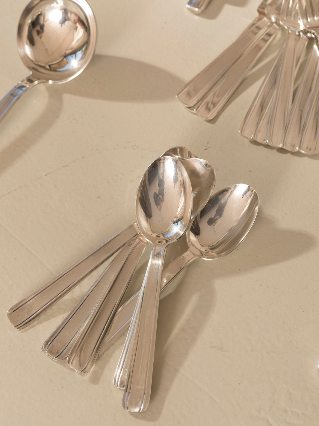 French Art Deco cutlery set for 12 people