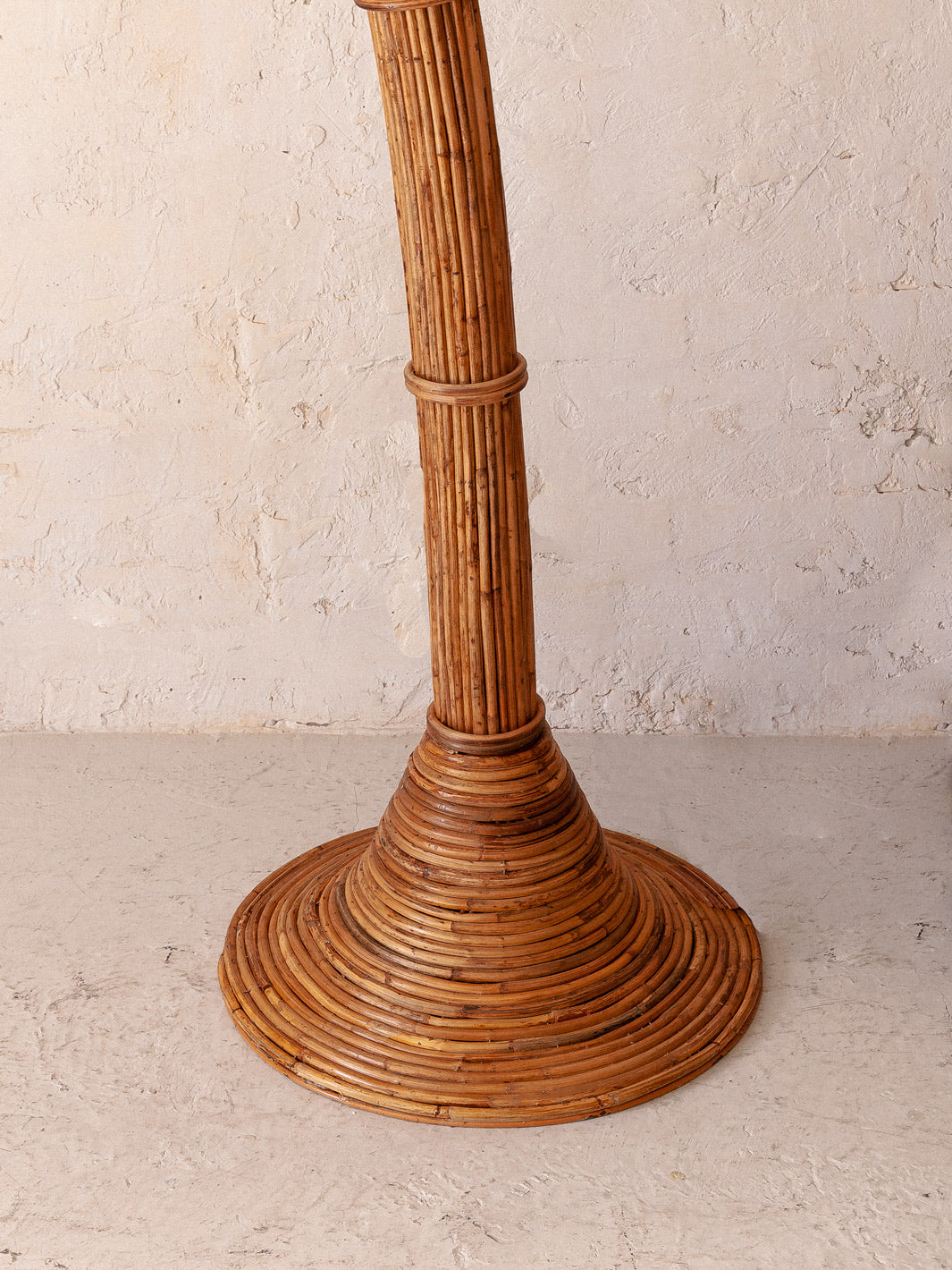 Rattan Palm Tree Lamp