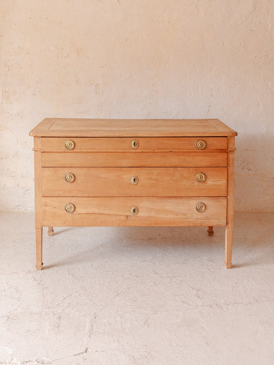Cherry Louis XVI Directoire chest of drawers
