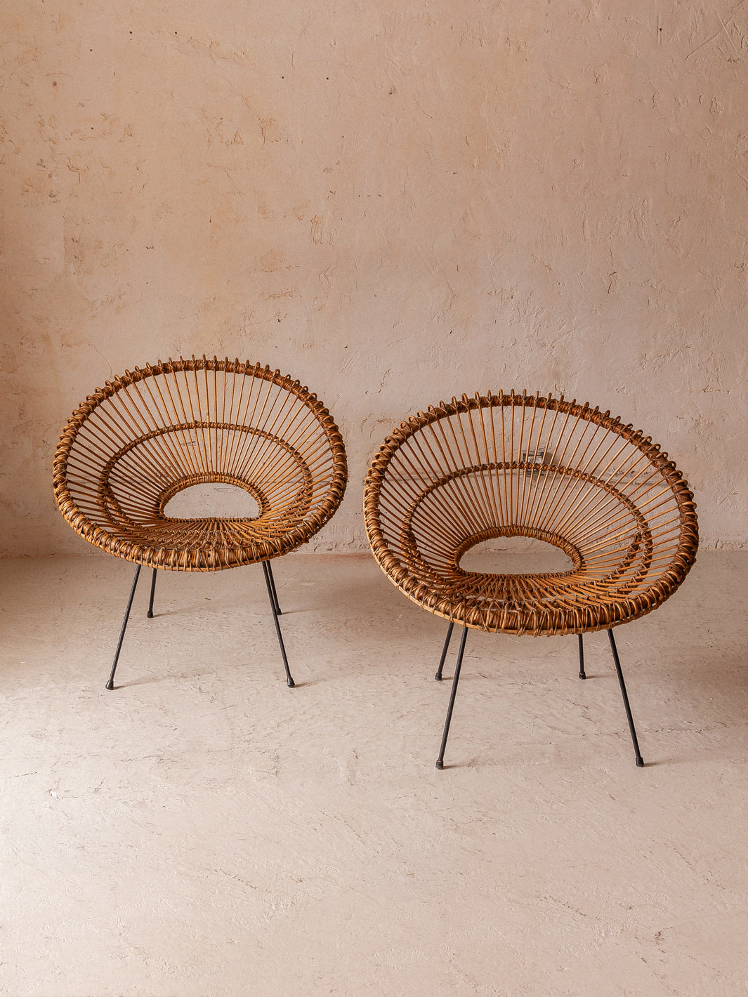 Pair of armchairs Janine Abraham and Dirk Jan Rol from the 50s