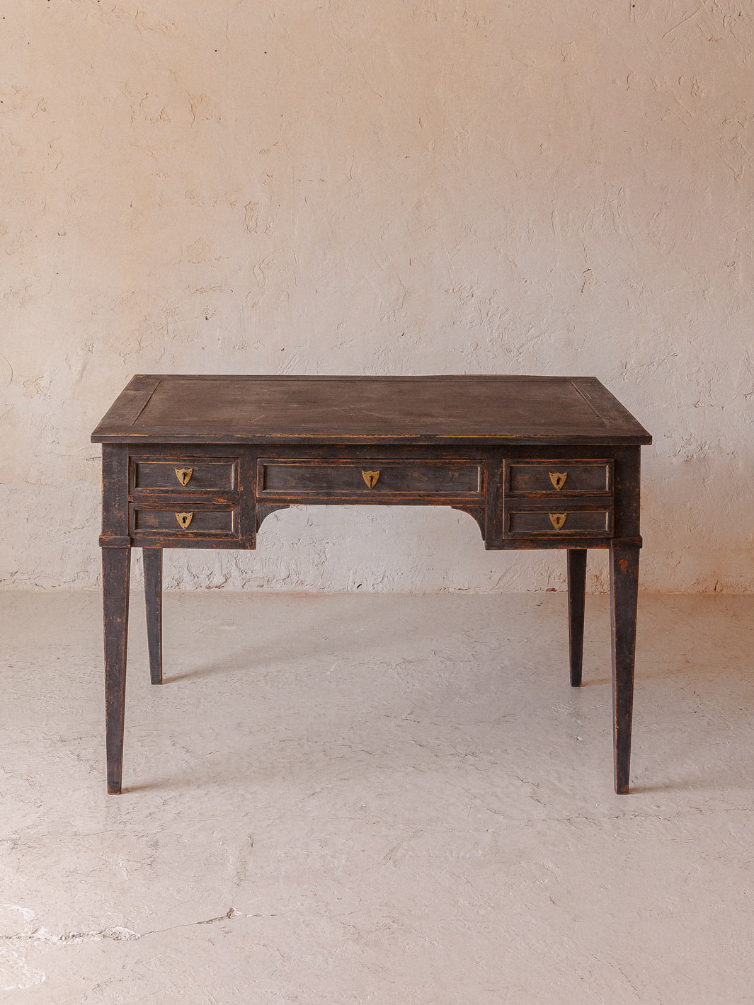 Black writing table from the 30s