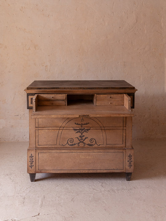 Biedermeier XIX chest of drawers