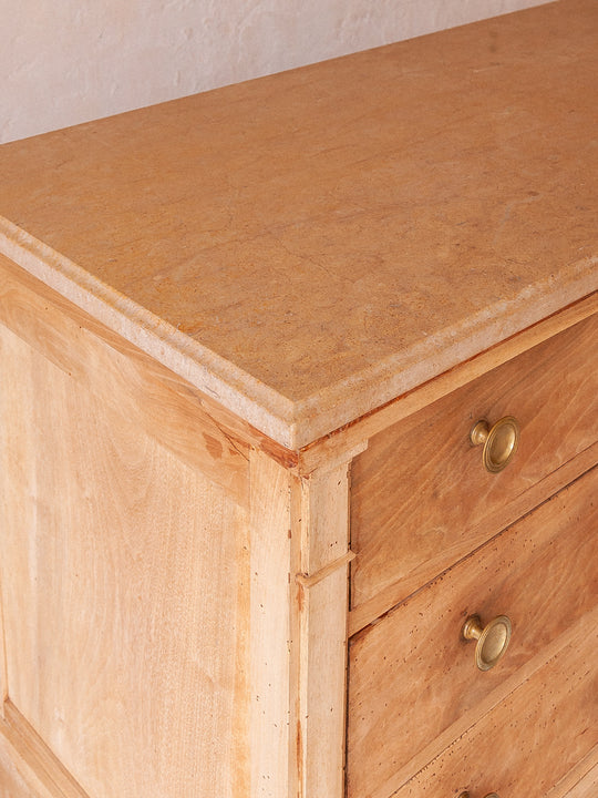 Chest of drawers late XIX Directoire walnut 