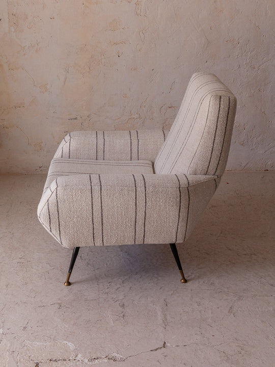 Pair of Italian Midcentury Armchairs