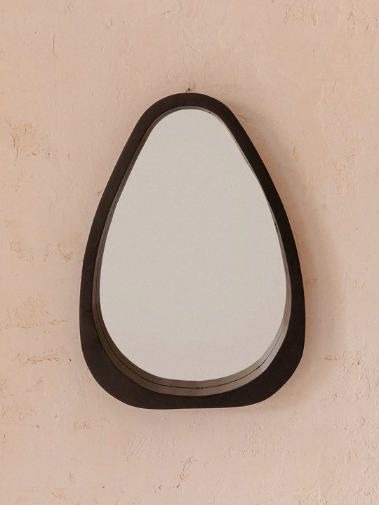 miroir en bois d'olivier