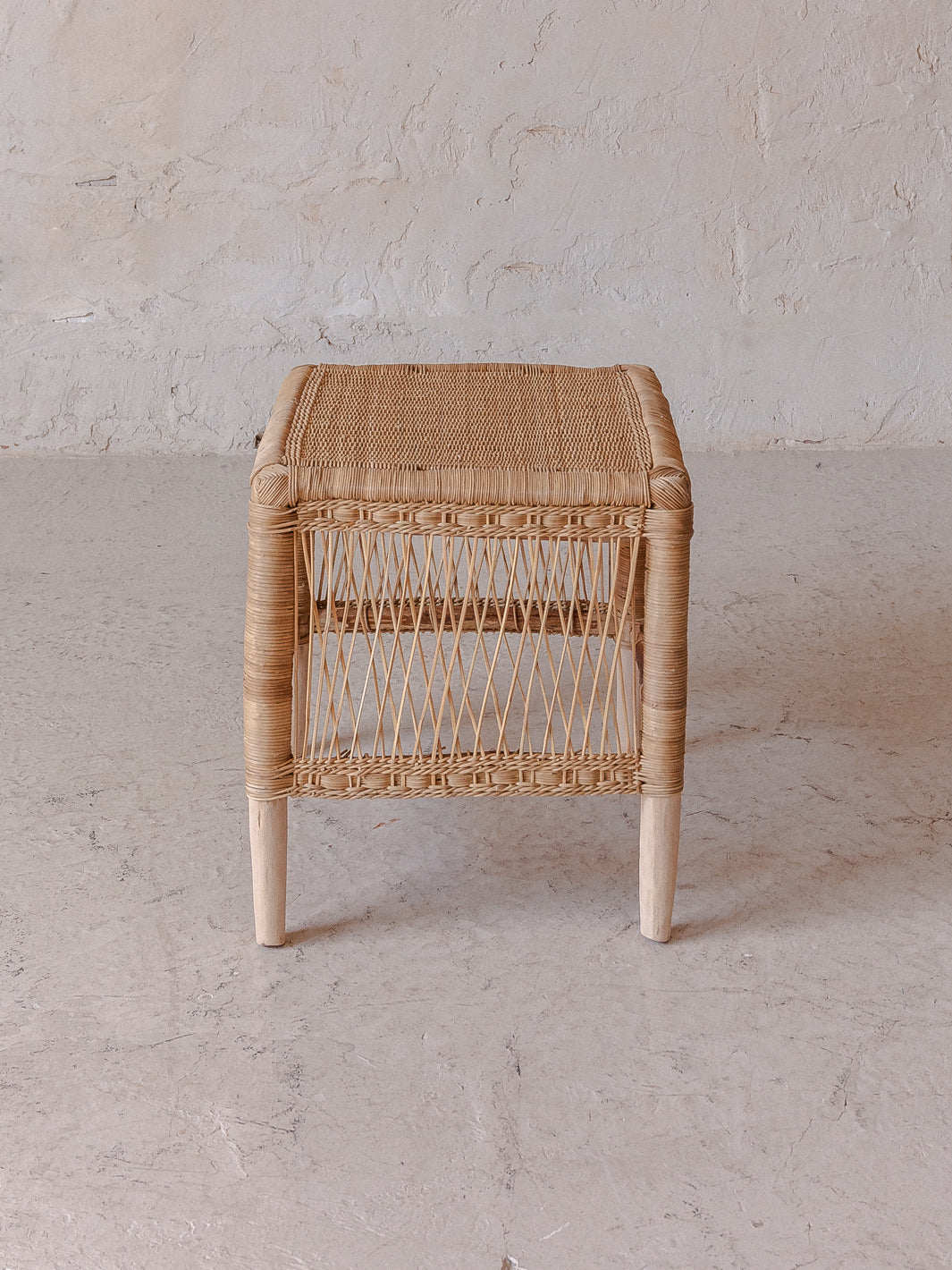 Malawi Rattan Bedside Table