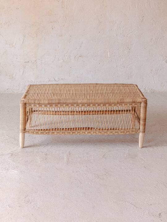 Banc en rotin du Malawi