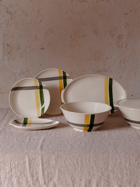 French Basque tableware from the 70s
