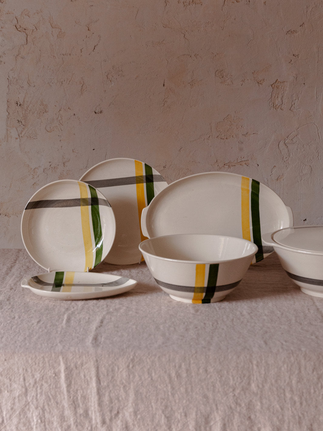French Basque tableware from the 70s