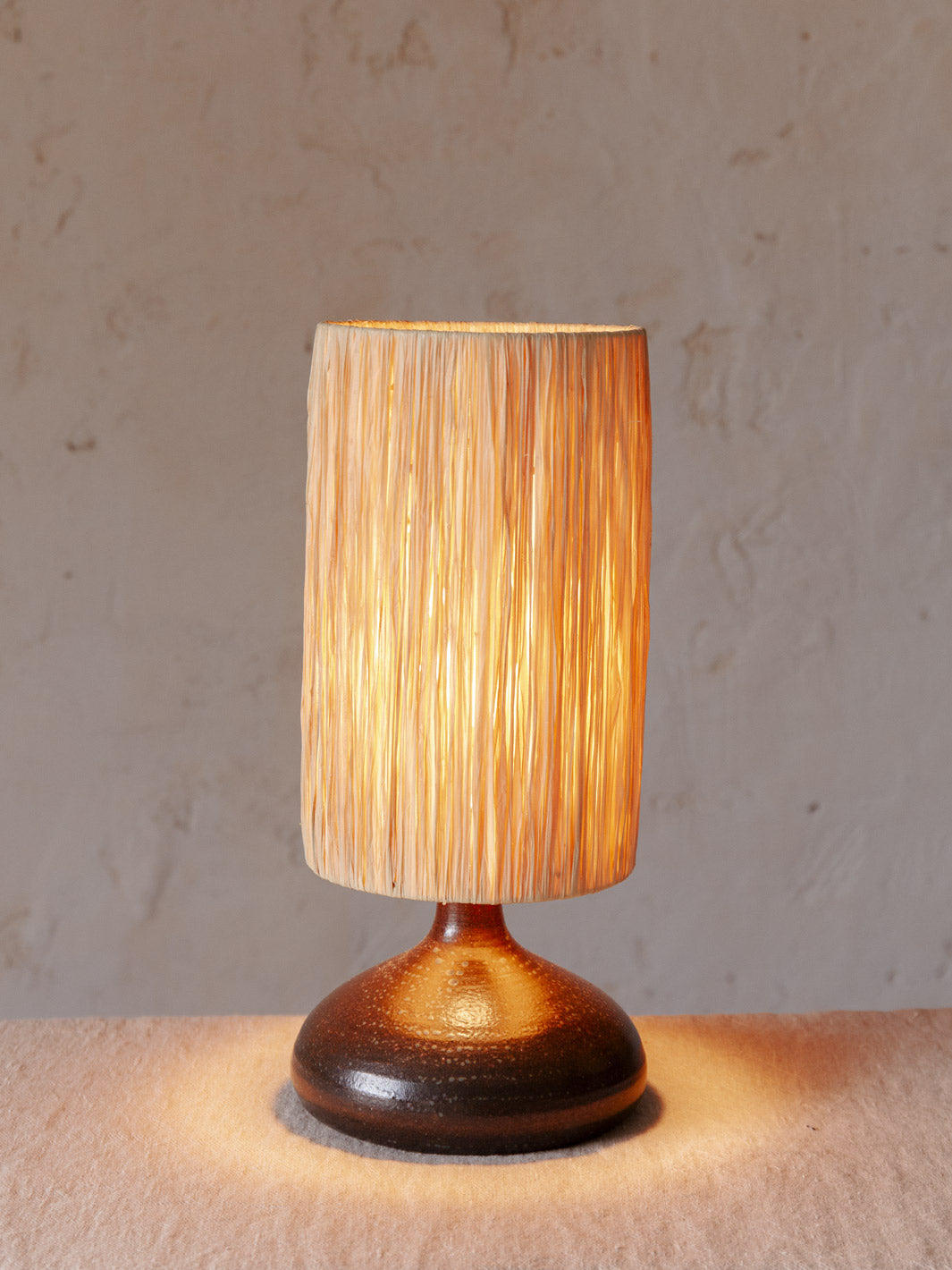Pair of Fabien Comte lamps from the 70s