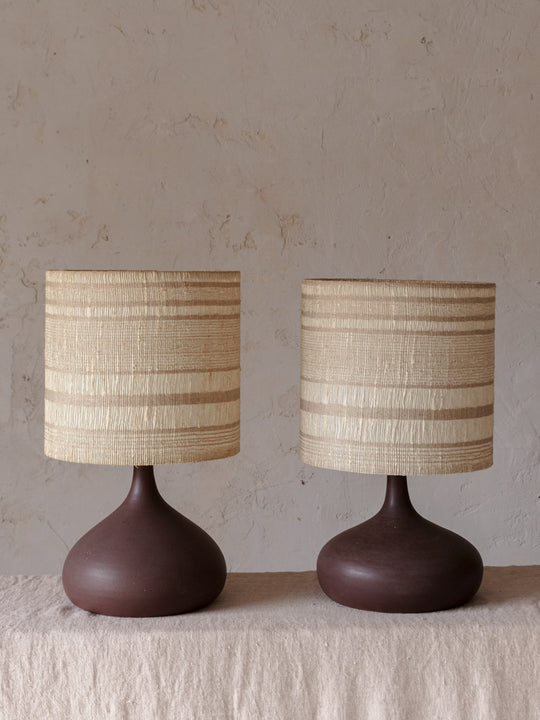 Pair of Jacques Lignier lamps from the 60s