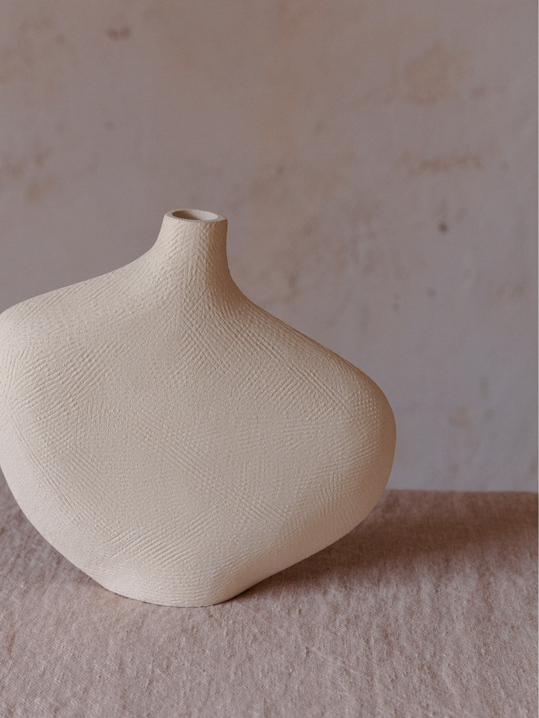 Leontine Furcy ceramic vase 23cm height