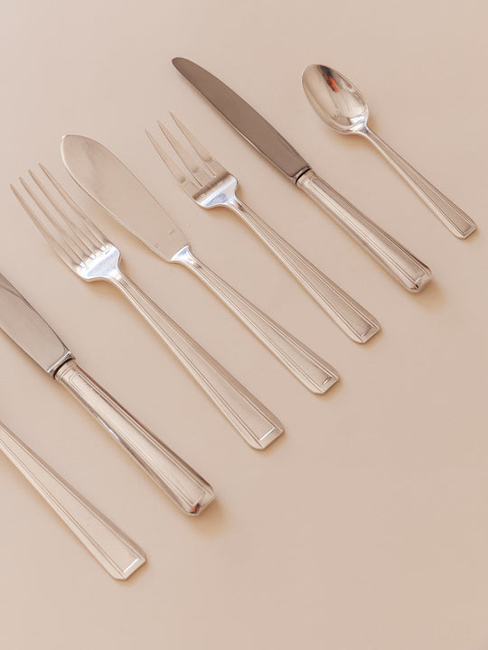 French Art Deco cutlery 1940 12 people