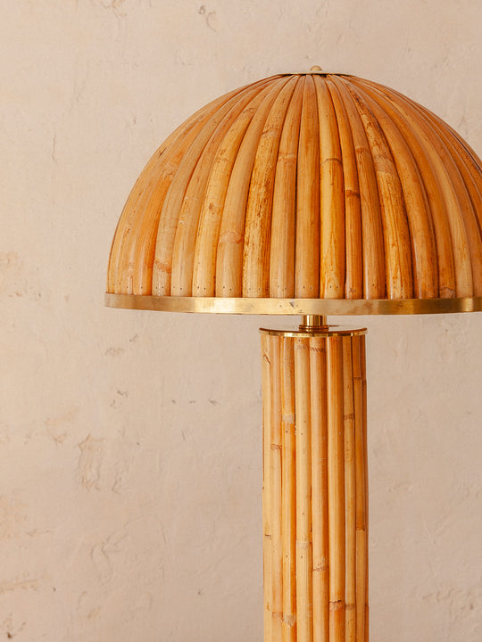 Italian handmade bamboo lamp