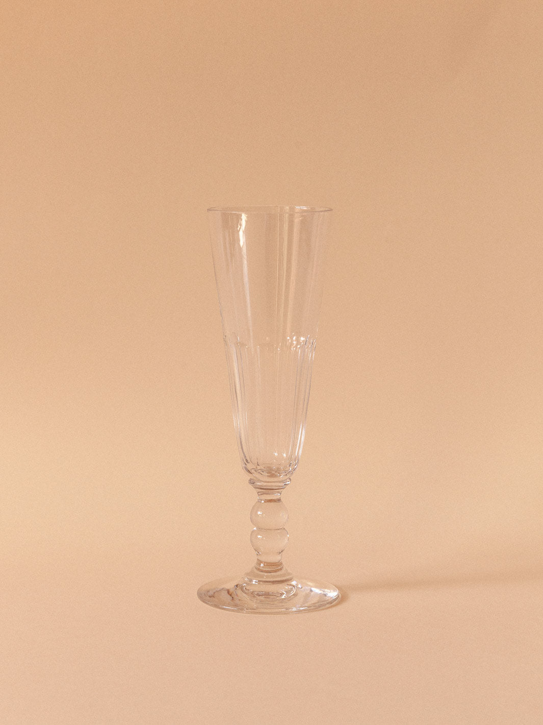Suite of 4 flutes in champagne from 1920
