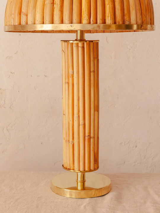 Bamboo lamp faite à la main italienne