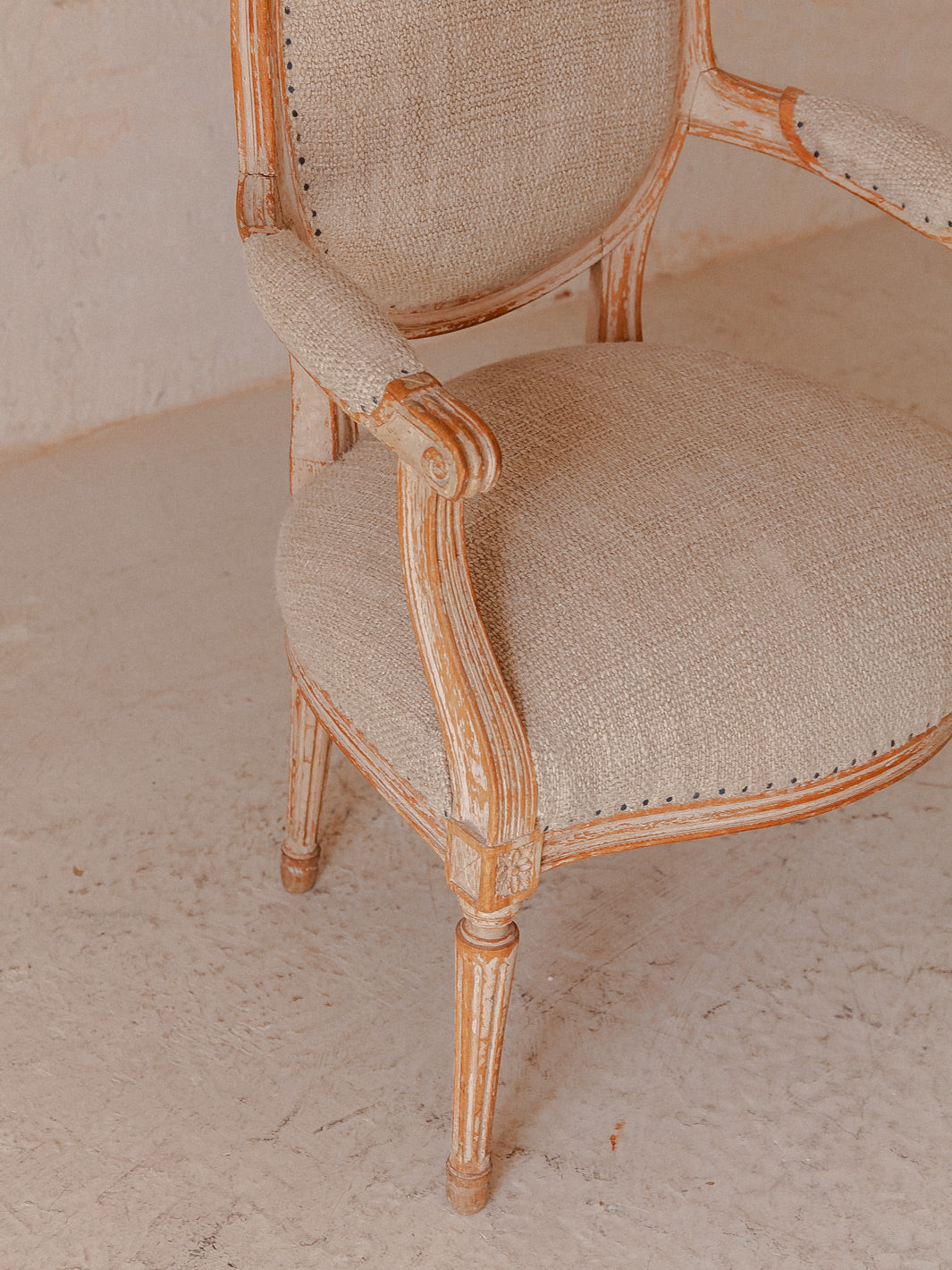 Pair of Gustavian armchairs from the 19th century