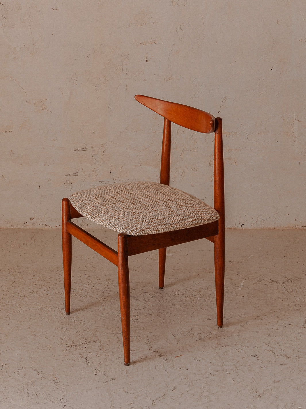 Suite de 5 chaises danoises des années 60