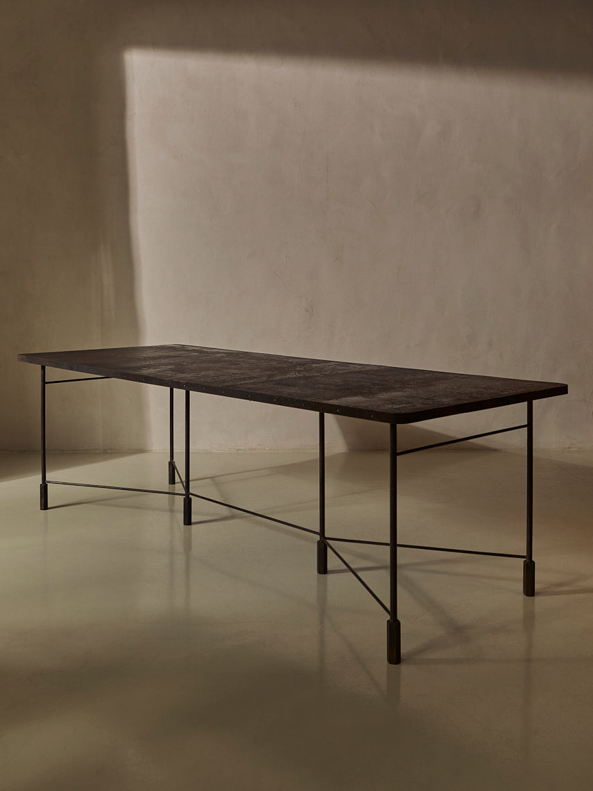 Mesa hierro comedor italiana
