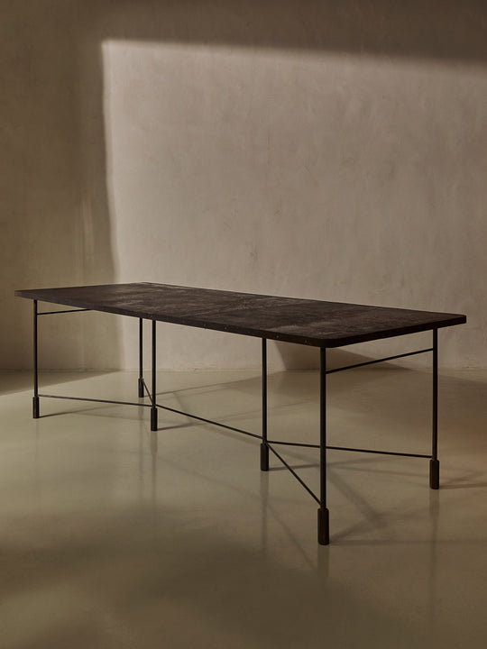 Mesa hierro comedor italiana