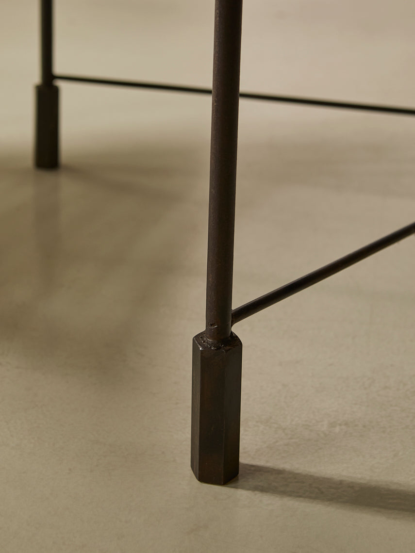Mesa hierro comedor italiana
